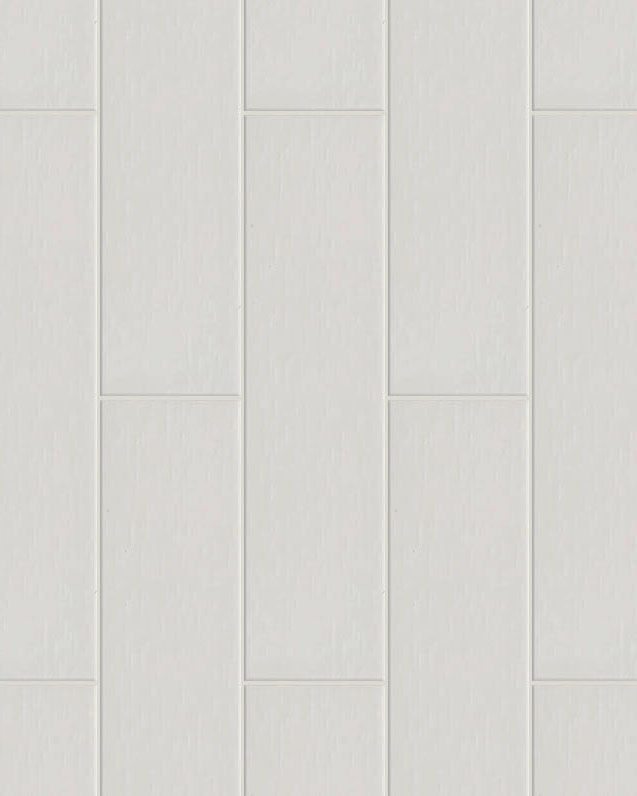 Surface Art Kennadie White Ceramic Tile | Carpet Exchange