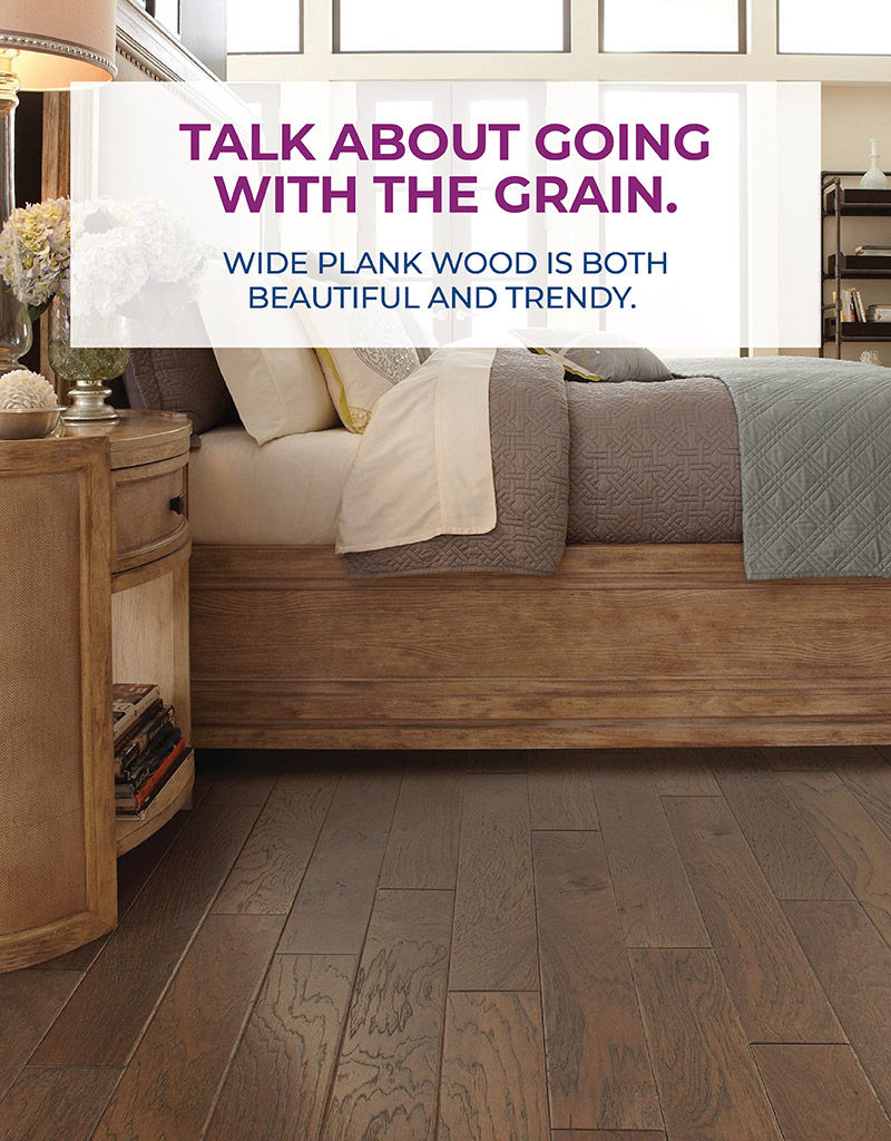 TALK ABOUT GOING WITH THE GRAIN.