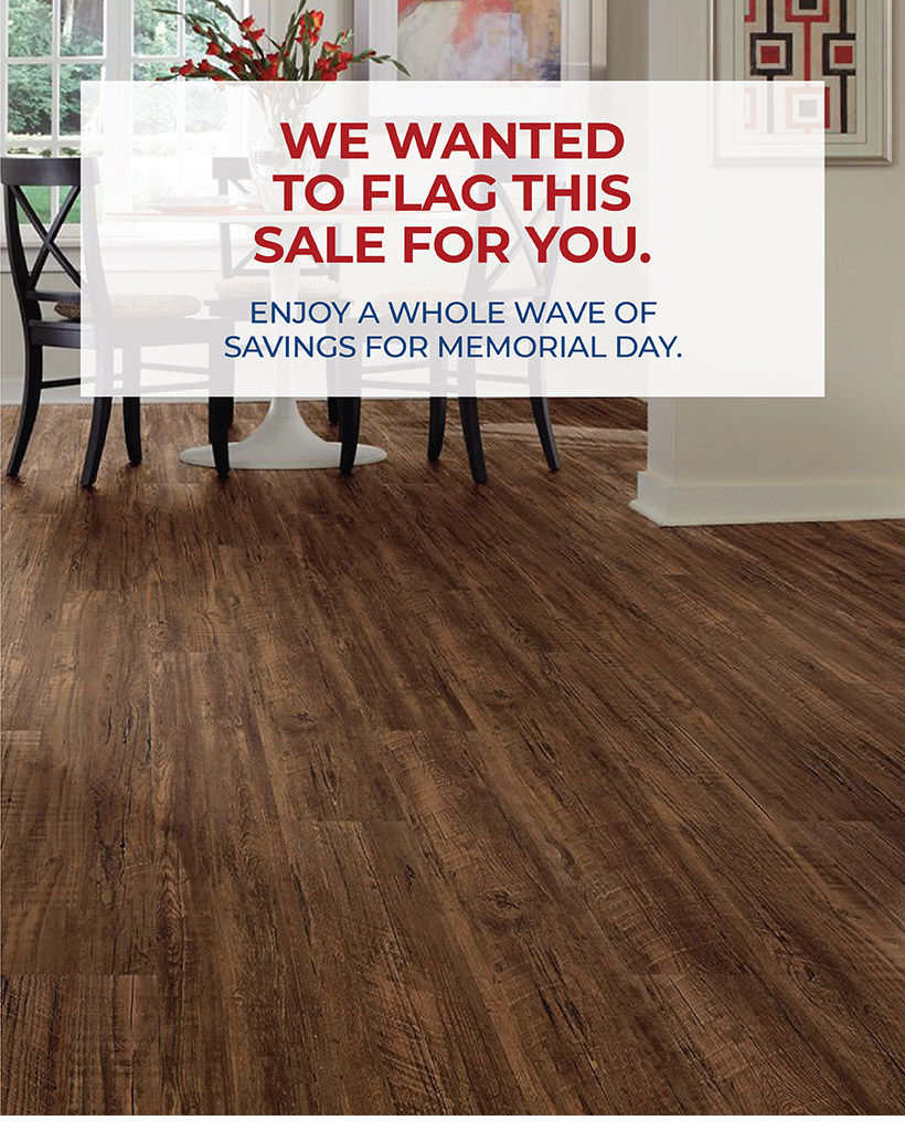 WE WANTED TO FLAG THIS SALE FOR YOU.