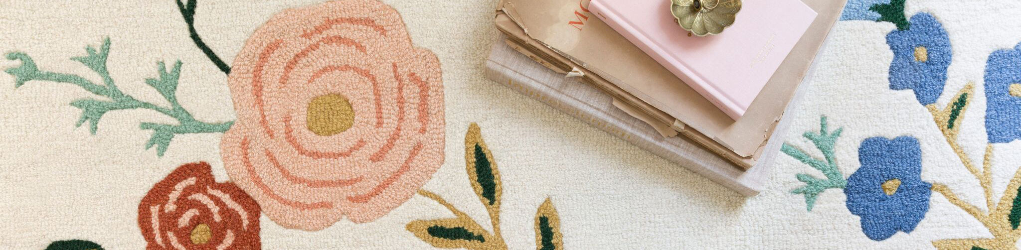Loloi Rifle Paper Co. Designer Area Rugs