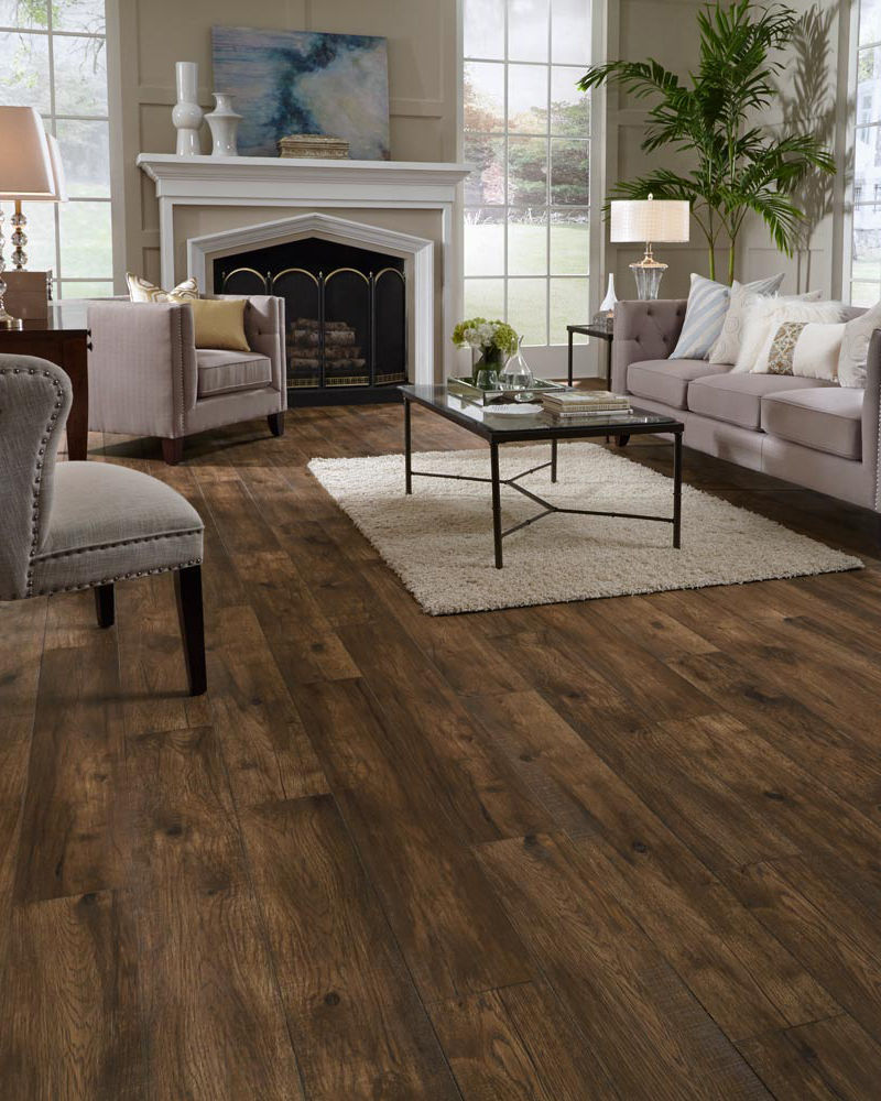 Mannington Hillside Hickory Acorn Laminate | Carpet Exchange