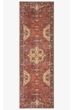 Loren LQ-07 Red/Navy Area Rug