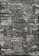 Viera VR-11 Graphite/Black Area Rug