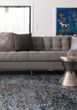 Viera VR-07 Grey/Navy Area Rug