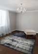 Easton Abstract Mosaic Slate Area Rug