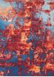 Prismatic PRS13 Blue Flame Area Rug