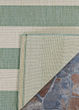 Afuera Yacht Club Sea Mist/Ivory Area Rug