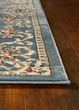 Avalon 5602 Slate Blue Aubusson Area Rug