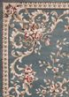 Avalon 5602 Slate Blue Aubusson Area Rug
