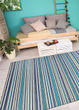 Cape Brockton Cobalt/Teal Area Rug
