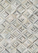 Chalet Blocks Ivory Area Rug