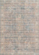 Claire CLE-06 Blue/Sunset Area Rug