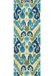 Covington Delfina Azure/Lemon Area Rug