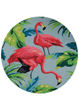 Covington Flamingos Multi Area Rug