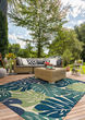 Covington Monstera Cream/Multi Area Rug