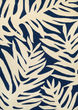 Covington Palms Navy Area Rug