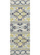 Covington Pegasus Ivory/Navy/Lime Area Rug