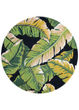 Covington Rainforest Forest Green/Black Rug