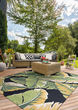 Covington Rainforest Forest Green/Black Rug