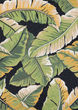 Covington Rainforest Forest Green/Black Rug