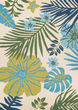 Covington Summer Laelia Ivory/Fern Area Rug