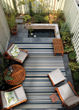 Dolce Striped Nautical Area Rug