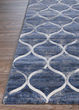 Easton Ogee Dusk Blue Area Rug