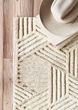 Ehren EHR-04 Oatmeal/Ivory Area Rug