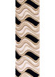 Eternity 1071 Black/Beige Waves Area Rug