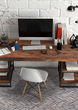 Gramercy 1611 Blue Herringbone Rug