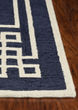 Gramercy 1613 Navy Ivory Maysville Area Rug