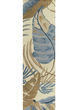 Havana 2624 Ivory/Blue Rainforest Area Rug