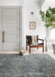 Harlow HLO-01 Denim/Charcoal Area Rug