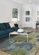 Illusions 6207 Green/Blue Visions Area Rug