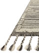 Iman IMA-01 Ivory/Charcoal Area Rug