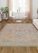 Imperial Kirman Apricot Area Rug