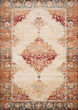 Isadora ISA-04 Ant. Ivory/Sunset Area Rug