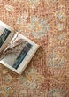 Julian JI-04 Terracotta/Gold Area Rug