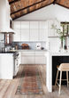 Layla LAY-01 Brick/Blue Area Rug