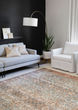 Layla LAY-04 Ocean/Rust Area Rug