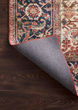 Layla LAY-08 Red/Navy Area Rug