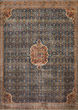 Layla LAY-09 Cobalt Blue/Spice Area Rug
