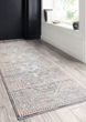 Lucia LUC-01 Grey/Sunset Area Rug