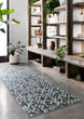 Maddox MAD-08 Ocean/Grey Area Rug