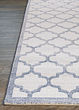 Marina Garden Gate Oyster/Slate Blue Area Rug