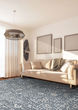 Marina Lillian Slate Blue/Oyster Area Rug