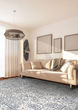 Marina Lillian Oyster/Slate Blue Area Rug