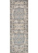 Mika MIK-01 Grey/Blue Area Rug