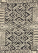 Mika MIK-13 Ivory/Black Area Rug