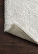 Mila Shag MIL-01 White Area Rug
